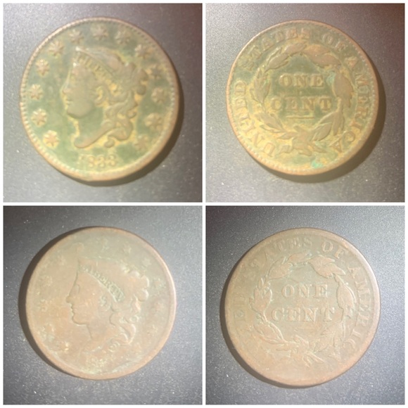 Set of 20 Old Coins 1820-1854 - Picture 5 of 15
